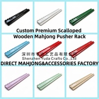 Support magnétique de luxe brillant pour pions de Mahjong américain, support de blocs pour pièces de jeu RUFFLE, cadeaux pour les amateurs de Mahjong et les passionnés de jeux