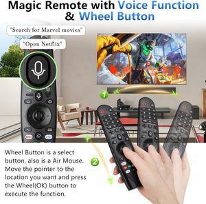 Télécommande vocale MR20GA pour téléviseurs <span class=keywords><strong>LG</strong></span>, remplacement de la télécommande AKB7585501 <span class=keywords><strong>AN</strong></span>-MR20GA MR19BA MR18BA <span class=keywords><strong>MR650A</strong></span> - Product Image 5