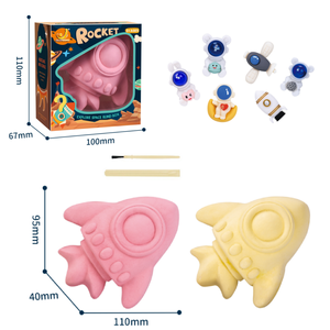 Kit de jouets éducatifs STEM populaires pour filles : 6 modèles de coquillages assortis contenant différents <span class=keywords><strong>mini</strong></span>-jouets sirènes à déterrer - Product Image 2