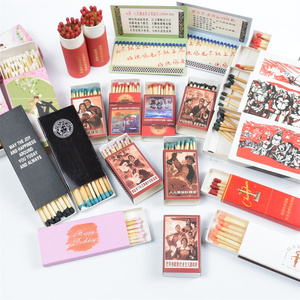 <span class=keywords><strong>ไม้</strong></span>ขีดไฟปลายไม้แบบคลาสสิกหรูหรา ปลอดภัย เป็นมิตรต่อสิ่งแวดล้อม สำหรับแบรนด์ดัง บรรจุภัณฑ์พิมพ์ลายส่วนตัว - Product Image 1