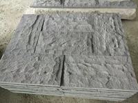 Pierre murale en granit noir moderne G654, face brisée, qualité supérieure, coupée sur mesure, vente en gros directe d'usine en Chine