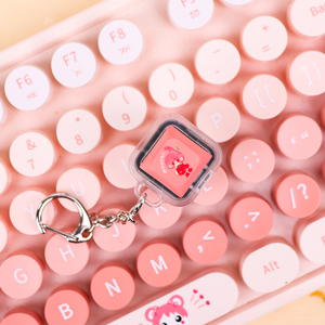 Llavero de Teclado LED con Sonido Personalizado, Juguete Antiestrés con Material Acrílico, Diseño Creativo Impermeable, Función de Grabación - Product Image 2