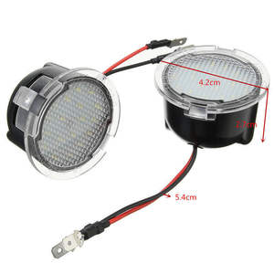 2 Luces LED para Espejo Lateral sin Errores para Ford Edge Mondeo <span class=keywords><strong>Explorer</strong></span> Taubus F-150 - Product Image 4