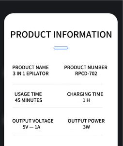 Nuovo Trimmer Elettrico Tre-in-Uno per <span class=keywords><strong>Naso</strong></span>, Orecchie e Sopracciglia, Rasoio Multifunzione per Uomo - Product Image 5