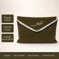 Sac de rangement en faux daim pour vêtements, avec dentelle, logo personnalisé imprimé, sac à main en velours pour cadeaux, sacs anti-poussière – Grande Vente