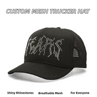 Casquette de baseball trucker en toile à 6 panneaux avec logo brodé, personnalisée en usine, de haute qualité, en mousse perforée, tendance, pour le sport, les activités de plein air et le cyclisme
