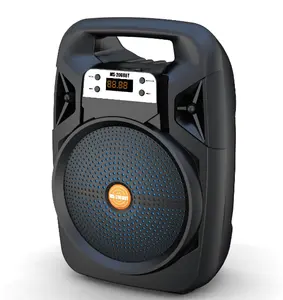 Ms melhor alto-falante de som de alta qualidade, 8 polegadas, áudio portátil