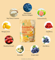 Boisson lactée éclaircissante et amincissante Beauty Milk Glow Slim, antioxydante, avec glutathion, astaxanthine, CoQ10, collagène et glutathion.