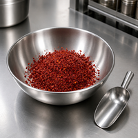 Flocons de piment rouge coréen Gochugaru, conditionnés sous vide, qualité stable, approvisionnement à long terme, en vrac, en conteneur