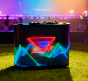 DJ Booth bảng phía trước với P2 & p2.5 cong LED hiển thị cho DJ sử dụng và quảng cáo - Product Image 1