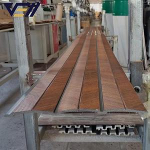 Panneau mural en PS de conception <span class=keywords><strong>simple</strong></span> Vell Factory, matériau de décoration, lamelles couleur charbon - Product Image 6