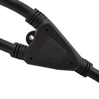 Câble d'alimentation en Y IEC C20 vers 2 C13, 16A 250V, câble d'extension d'alimentation haute puissance pour serveur, centre de données, PDU, UPS