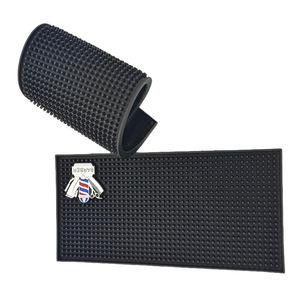 Tapis de bar en silicone écologique classique personnalisé, antidérapant, résistant à la chaleur, imperméable, accessoires de service pour bar/pub - Product Image 4