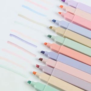 Large Capacity 6-Pack Gradient <b>Color</b> Highlighter <b>Pens</b> <b>Colorful</b> Markers for Students Eye-Friendly Essential School Office - Product Image 6