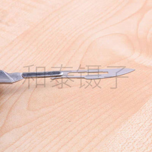 Cuchilla de acero inoxidable engrosada, mango de bisturí quirúrgico tamaño 3/4, hoja tamaño 11/23, reparación de teléfonos móviles, protector de pantalla - Product Image 3