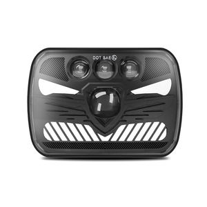 5X7 ''7x6'' Faro LED cuadrado DRL Señal de giro Haz sellado alto/bajo para Jeep Cherokee Express Chevy <span class=keywords><strong>Ford</strong></span> GMC Truck <span class=keywords><strong>DOT</strong></span> - Product Image 2