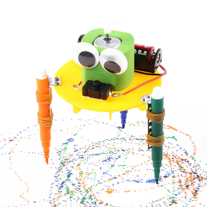 Kit Scribble Bot Innovant : Station de Dessin Vibrante Motorisée, Résistante, pour la Découverte de la Physique, Boîtier de Ressources, Jouet STEM DIY - Product Image 5