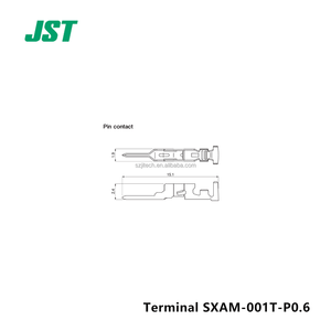 Jst SXAM-001T-P0.6 Gốc 2.5Mm Xh Loạt Dây Để Dây Nối Thiết Bị Đầu Cuối Trắng Ô Tô Điện - Product Image 3
