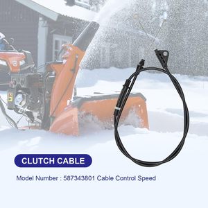 Câble de commande Huarntwo 587343801 pour <span class=keywords><strong>souffleuse</strong></span> à neige <span class=keywords><strong>Husqvarna</strong></span> Poulan - Garantie de 3 mois 0,14 kg - Product Image 3