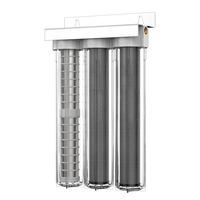 Filtre manuel en plastique Han Lan de 20 pouces pour toute la maison, usage domestique et commercial, extérieur, purificateur d'eau boueuse et de sédiments, filtration 1 micron