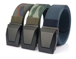 حزام نايلون سريع التحرير للصيد والتنزه، حزام مرن للرجال للعمل والرياضات الخارجية - Product Image 1