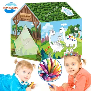 DADI Factory Early Education Doodle Coloring Kids Drawing Tent Indoor Playhouse Kids Tent New Design
