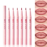 Crayon à lèvres waterproof longue tenue, anti-bavures, hydratant, rouge à lèvres mat, gloss à lèvres, laque à lèvres