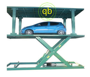 Apilador de vehículos eficiente mecánico subterráneo, tijera de pozo, elevador de coche hidráulico para estacionamiento de garaje doméstico, sistema de estacionamiento - Product Image 5