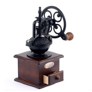 Fabrique Offre Spéciale <span class=keywords><strong>moulin</strong></span> à café manuel rétro grand rond <span class=keywords><strong>moulin</strong></span> à café manuel vintage à l'ancienne avec manche <span class=keywords><strong>en</strong></span> <span class=keywords><strong>bois</strong></span> - Product Image 1