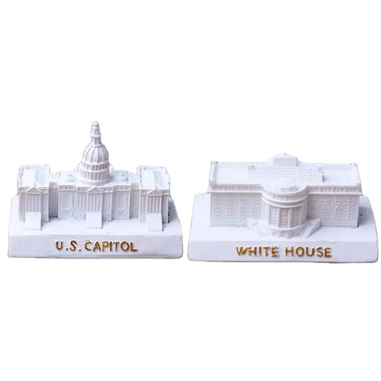 CapitolสีขาวHouse Polyresinขนาดเล็ก,Washington DCของที่ระลึก,Washington D.C. ของขวัญ