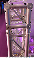 Truss de escenario de 220mm, armazón ligero, estructura de aluminio, armazón de espiga para solución de eventos de rendimiento