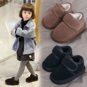 Botas de Nieve Antideslizantes para Niños, Suela Plana, Forro de Felpa, Botas de Invierno para Bebés de 1 a 6 Años, Botas de Nieve para Niños Pequeños - Product Image 2