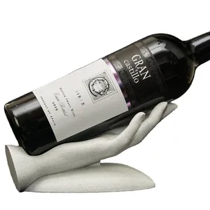 Wine Bottle Holder Hand Shaped | Wine Storage | Bottle Holder