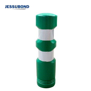 Indicador de tráfico reflectante, poste de advertencia, bolardo trasero de resorte de plástico - Product Image 1