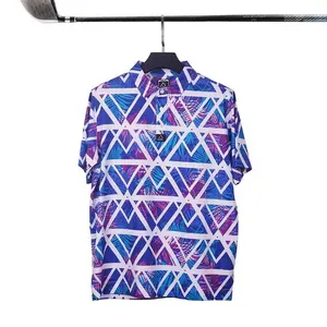 2023 nueva primavera deportes Golf ropa Diseña tu propia marca sublimación camiseta al por mayor logotipo personalizado hombres polos