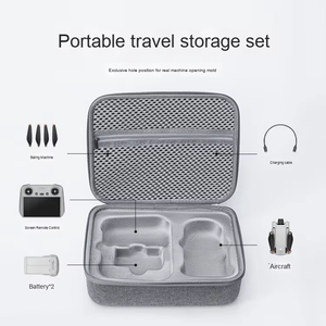 Tùy Chỉnh Bền Giản Dị EVA Drone Mang Túi Cho Mini 3 Pro-Trọng Lượng Nhẹ Không Thấm Nước Du Lịch Di Động Lưu Trữ Trường Hợp Bền - Product Image 3
