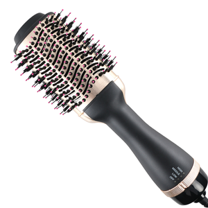 <span class=keywords><strong>Brosse</strong></span> Soufflante Électrique Classique 3-en-1 à Ions Négatifs, Sèche-Cheveux Volumisant et Fer à Boucler Tout-en-un, Outil de Coiffure Rond pour la Maison - Product Image 1