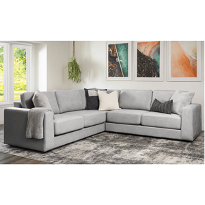 थोक असबाब फर्नीचर लिविंग रूम सोफा यू आकार के सेशनल सेट सोफे बिस्तर लिविंग रूम सोफा - Product Image 2