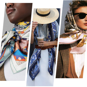 Reversible Promotional <strong>Paisley</strong> Print <strong>Scarves</strong> Affordable Polyester Bandana Square Double Face <strong>Scarf</strong> - Product Image 5