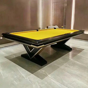 Julai 9ft Chất Lượng Cao Đầy Đủ Gỗ Bàn Hồ Bơi Nhà Giải Trí Tiêu Chuẩn <span class=keywords><strong>Snooker</strong></span> & Billiard Với Slate Đệm & Rắn Gỗ Chân - Product Image 4