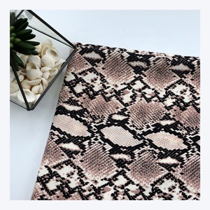 Tela de vestido de mujer, tela estampada de piel de serpiente, gasa, primavera y verano - Product Image 2