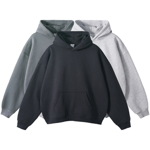 Sudaderas con Capucha de Algodón de Alta Calidad con Logotipo Personalizado, Sudaderas de Felpa Gruesa, Sudaderas Extra Grandes Personalizadas para Hombre - Product Image 1