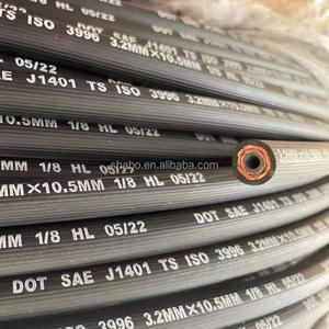 Tuyau <span class=keywords><strong>de</strong></span> <span class=keywords><strong>frein</strong></span> hydraulique industriel en caoutchouc à pression <span class=keywords><strong>de</strong></span> fluide, fourni par l'usine, SAE J1401 pour camions légers et véhicules - Product Image 5