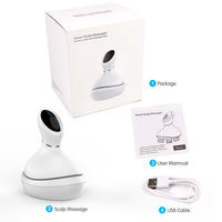 Hot Sales Claw Hand Silikon Octopus Automatische Spinnen heizung Vibrierende Kopfhaut Elektrisches Kopf massage gerät