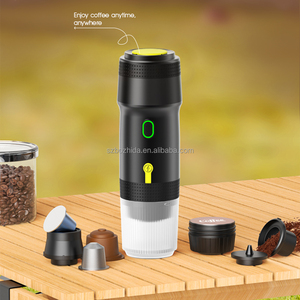 Mini Cafetera Italiana de Cápsulas Portátil para Exteriores y Hogar 3 en 1 con Autocalentamiento Automático para Espresso - Product Image 2