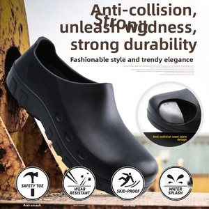 Chaussures <span class=keywords><strong>de</strong></span> <span class=keywords><strong>sécurité</strong></span> en gros pour le travail, respirantes et anti-fatigue, idéales pour la cuisine, les food trucks, les barbecues et les travaux professionnels en extérieur - Product Image 1