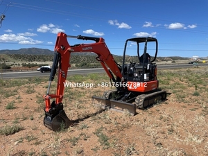 Excavatrice d'occasion de marque supérieure U35-4, mini-excavatrice de 3,5 tonnes de marque supérieure U35-4, prix bas pour les excavatrices de marque supérieure - Product Image 4