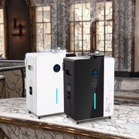 Diffuseur électrique de nébuliseur d'arômes en métal de 1580 pieds carrés OEM pour huiles essentielles de qualité professionnelle avec brouillard réglable