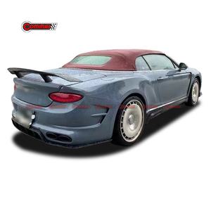 Meilleure vente <span class=keywords><strong>2022</strong></span> demi-kit de carrosserie ancien à nouveau en <span class=keywords><strong>fibre</strong></span> de carbone Style MSY pour Bentley Continental Convertible capot avant arrière - Product Image 2