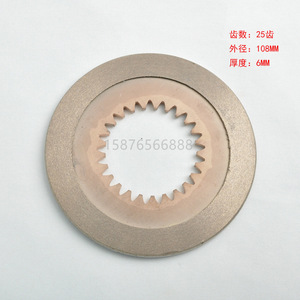 Komori Brake <b>Pad</b> 25 Tooth 108mm Outer Diameter 6mm Thickness For Printing Press - Product Image 1